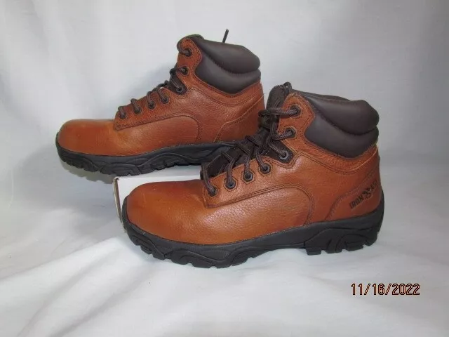 IRON AGE 6" Work Boot, 10m Men's, Brown, Composite Toe IA5002