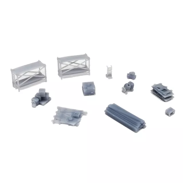 Outland Models Railway Scenery Construction Site Accessory Set 1:160 N Gauge