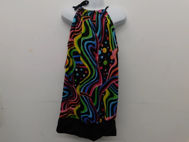 Dance Costume Balera  Large Child Rainbow Top Camisole Halter