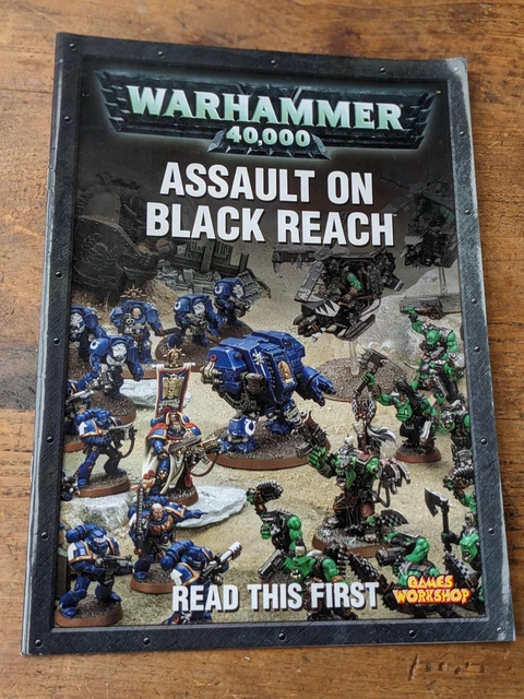 Assault on Black Reach Read This First Manual Warhammer 40,000 5th Edition 2008