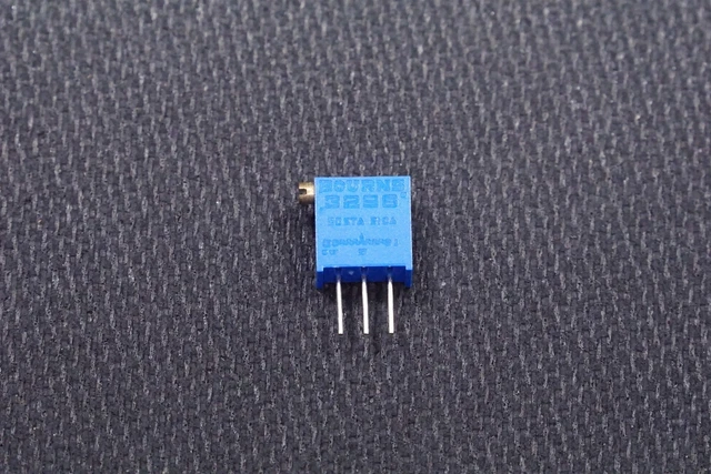 3296X-1-202 Bourns Trimmer Potentiometer 2K Ohm 10% 1/2W 25 Turns 3 Pin NOS