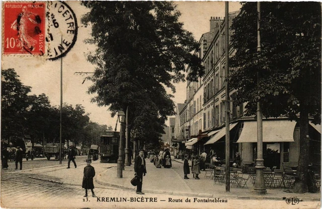 CPA AK KREMLIN BIKE Route de Fontainebleau (671968)