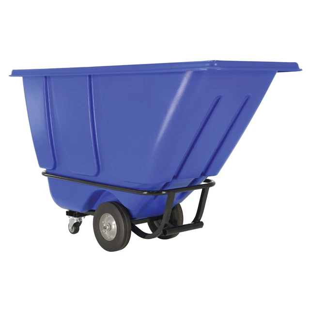 Vestil, .5 CU YD MD Tilt Truck .85K Blue, Capacity 850 lb, Color Blue, Model#