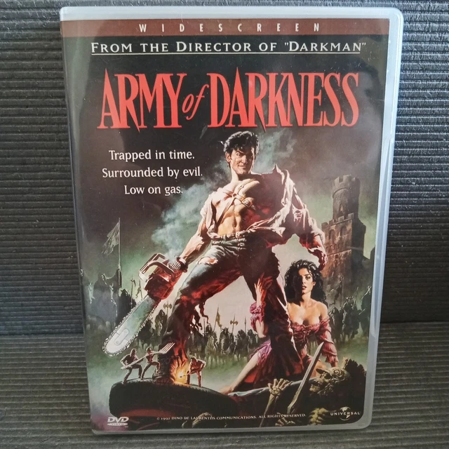 ARMY OF DARKNESS DVD * USA Import Region 1 NTSC * Widescreen Edition