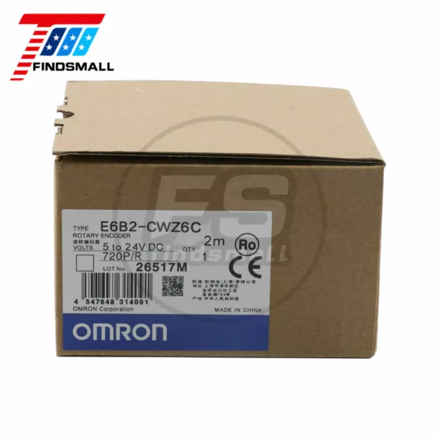 Omron E6B2-CWZ6C 720P/R Rotary Encoder New in Box 1 Year Warranty