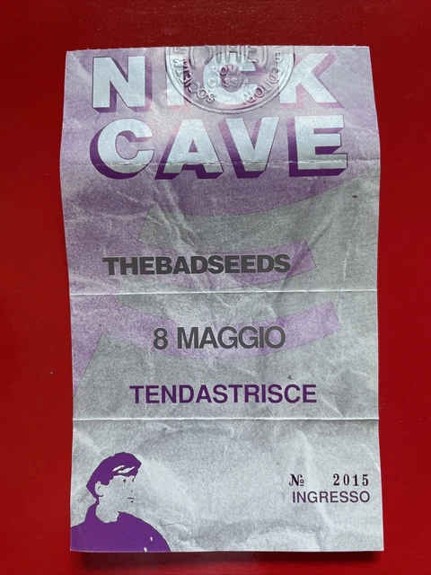 Nick Cave & The Bad Seeds Concert Ticket Rome 8 May