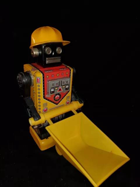 Robot de carro ocupado de colección - 11" a batería de lata/Horikawa Japón (KR) 3