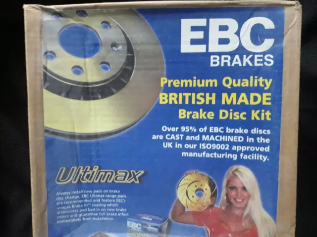 EBC D291 rotors de frein (disques) Vauxhall Astra & Calibra & Vectra >AVANT<