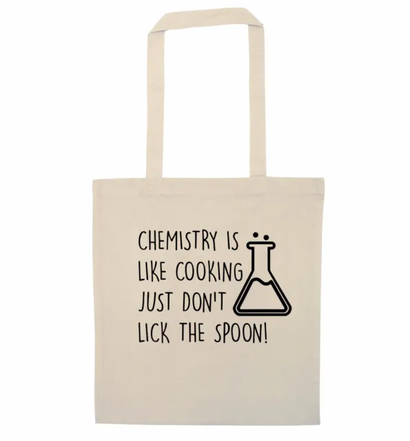 La chimica è come cucinare, borsa tote scienza scherzo regalo geek cucina 1971