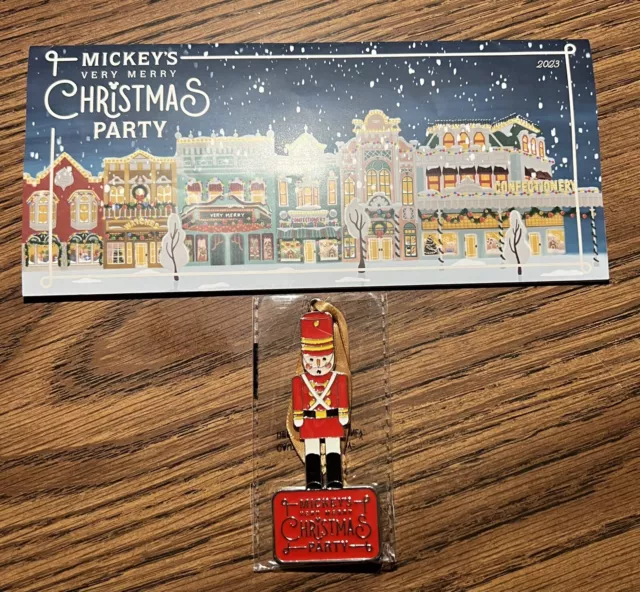 Disney Parks 2023 Mickeys Very Merry Christmas Party Ornament Toy Soldier NEW