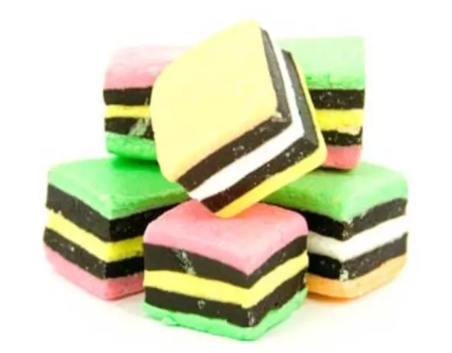 400g LIQUORICE ALLSORTS LICORICE ALLSORTS SOFT BULK LOLLIES CANDY BUFFET SWEETS 2