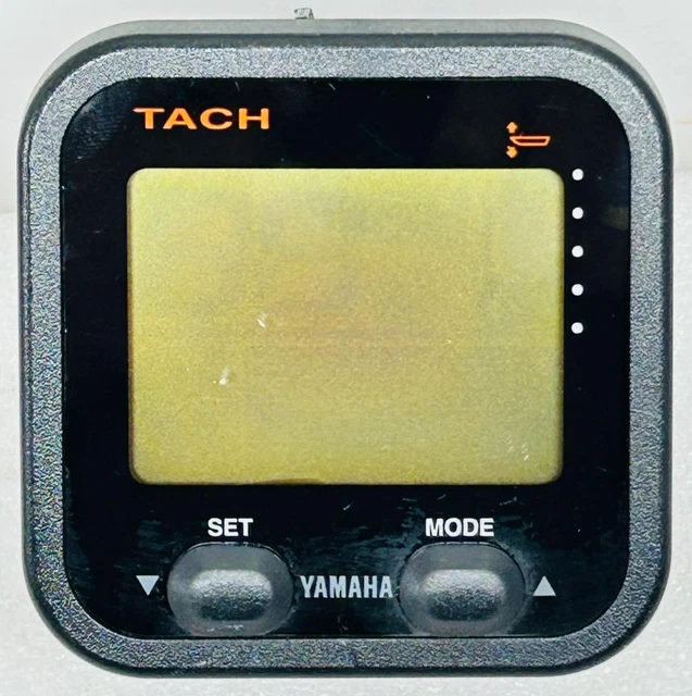 YAMAHA TACH COMMAND Link Square Gauge 6Y8T01 199.50 PicClick