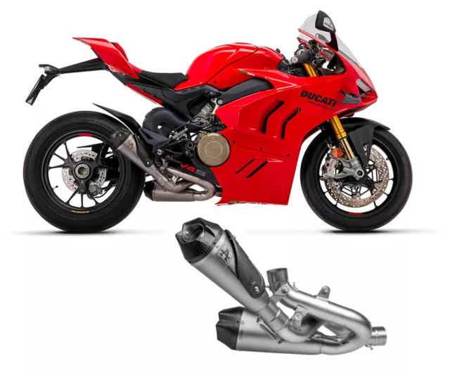 panigale v4 arrow exhaust