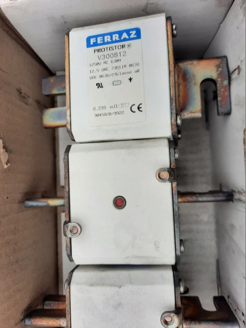 Fusibile Ferraz PROTISTOR V300812 / S0NK #D 8777