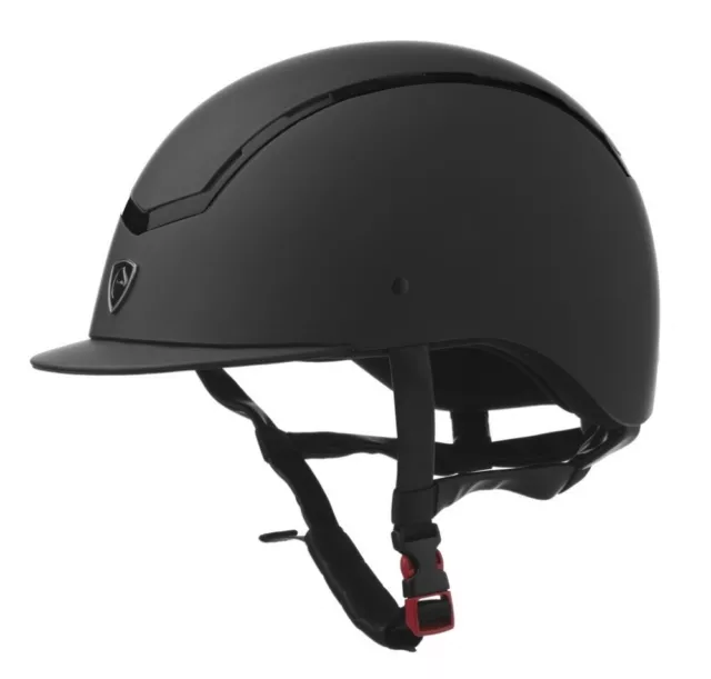 Reithelm Reitkappe Reiterhelm Insert Coloré EquiTheme matt schwarz S-L 52-60 cm