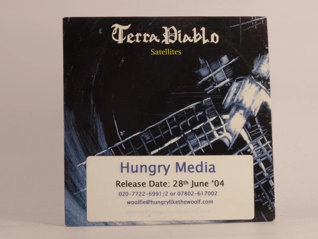 TERRA DIABLO SATELLITES (E78) 1 Track Promo CD Single Card Sleeve ZUMA RECORDING