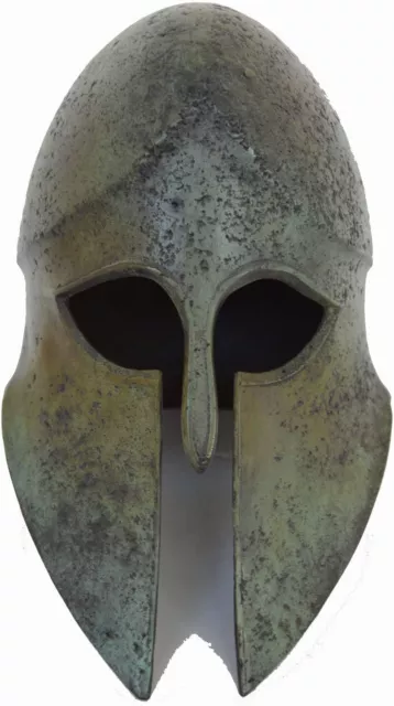 Corinthian solid Bronze helmet - Olympia Museum Reproduction - Spartans Armor