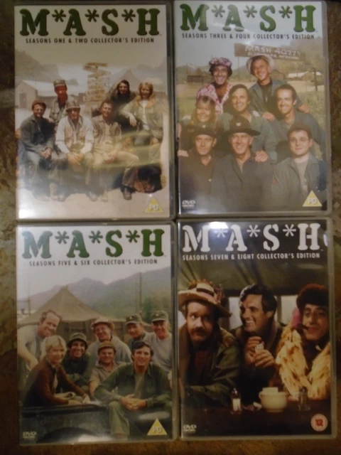 MASH TV SERIES DVD Lot Seasons 1-8 Collector’s Edition Complete Set M*A ...