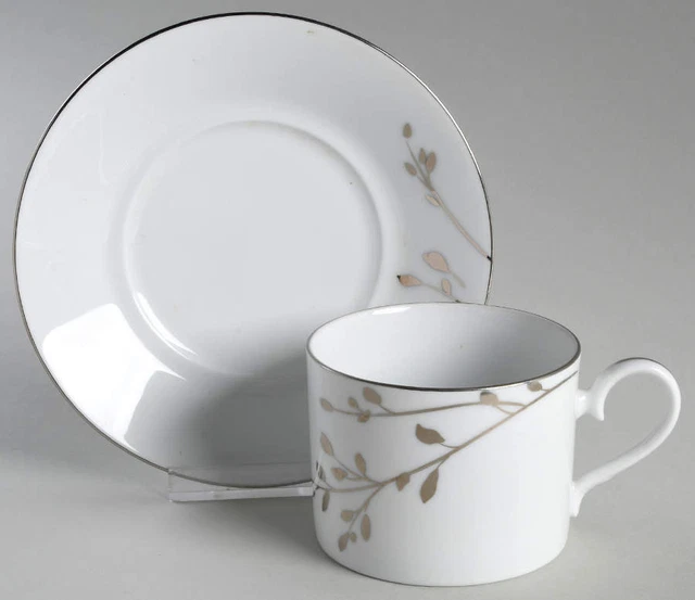 Taza y platillo de madera de abedul Noritake 8146746