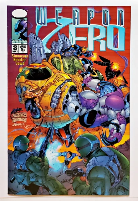 Weapon Zero (Vol. 2) #3 (May 1996, Image) 8.0 VF