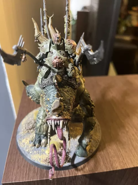 Warhammer Age Of Sigma AOS Maggoth Lord Orghotts Daemonspew Lord of Nurgle