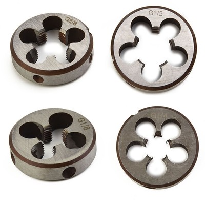 BSP 3/8 1/2 Rond Die Ars Argent Tuyau Rond Découpe Bsp 1/8 1/4 Haute Vitesse 