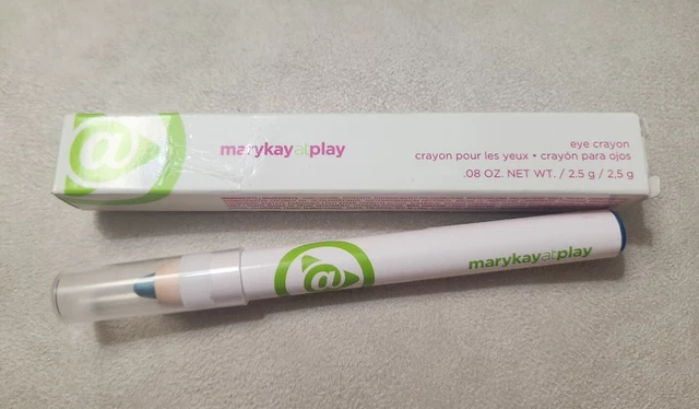 Lápiz para ojos Mary Kay At Play Teal Me More 0,08 oz nuevo en caja