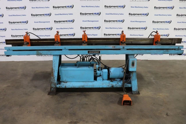 Lockformer Speednotch 5 Head 16 Gauge Hydraulic Duct Notcher