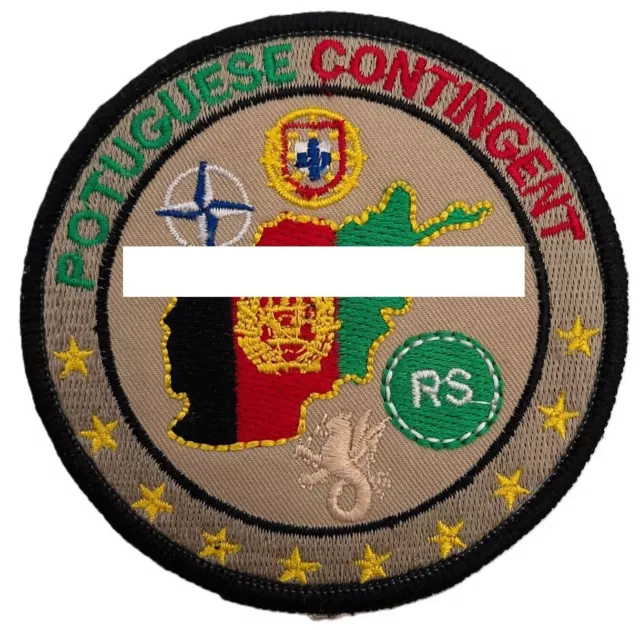 ISAF NATO Portuguese Contingent vel©®⚙ Patch Afghanistan Made