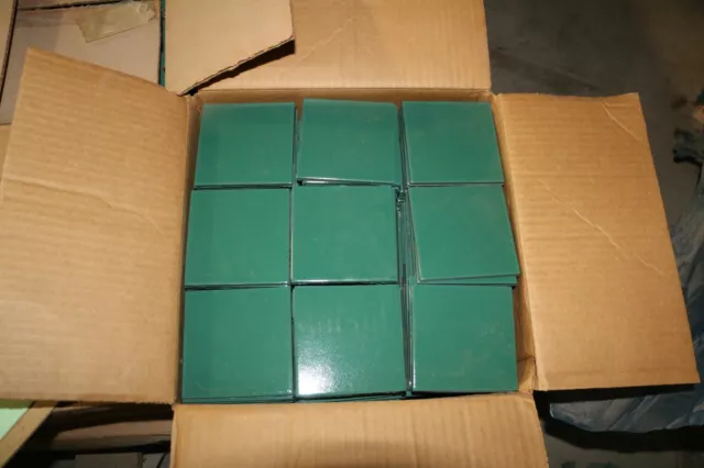 4x4 Tile Green Glossy Summitville Vintage Loose Wall Color-556 10 Square Ft