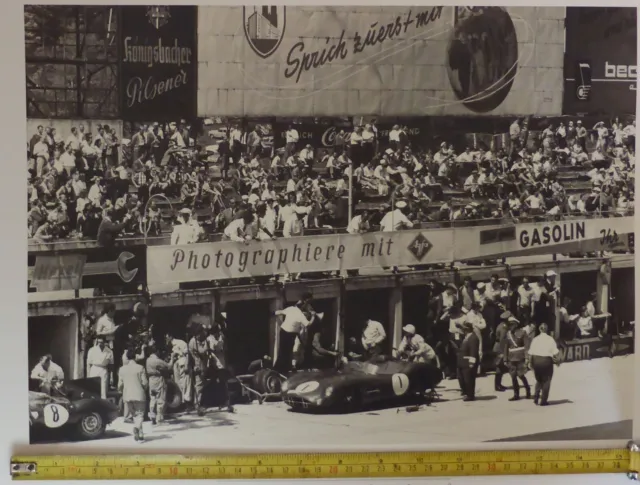 Moss & Brabham - Aston Martin DBR1 - 1958 Nurburgring 1000 km - Stampa motorsport