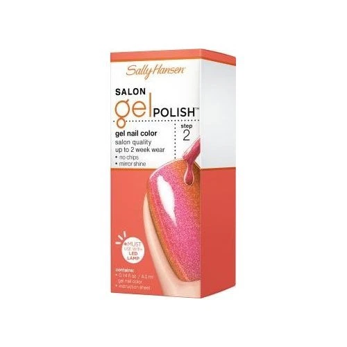 (Lot of 2) Sally Hansen Gel Nail Color LED Light Polish 235 Lady Luster Step 2