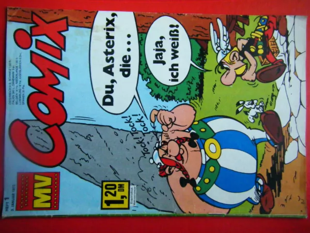 1 Heft aussuchen:" MV COMIX ", Mickyvision ,Ehapa, mit Asterix,Superman, usw.