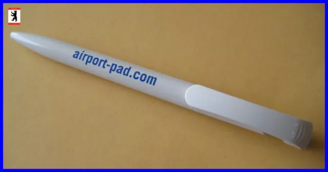 ✈ Ball Pen Kugelschreiber AIRPORT - PAD Paderborn Aviation Airline Airways (neu)