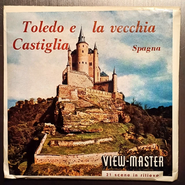 View Master     Toledo E La Vecchia Castiglia  C 245  In Italiano  Raro