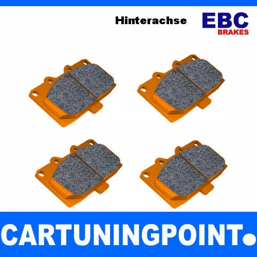 EBC Bremsbeläge Hinten Orangestuff für Subaru Legacy 1 BJF DP9821