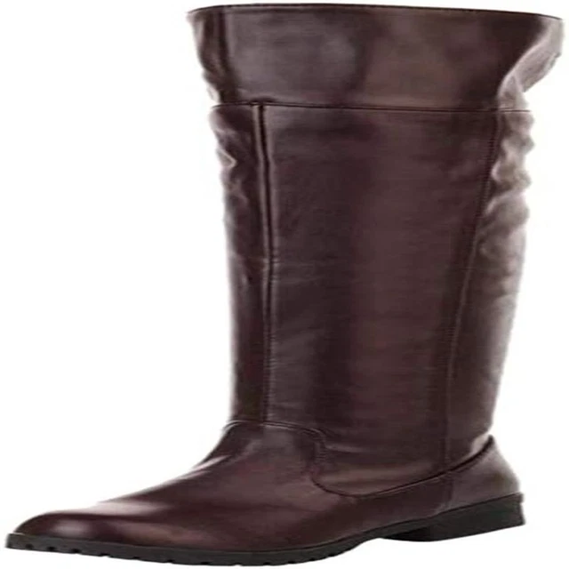 ACE SHOCK Men's Cosplay Boots Knee High Equestrian Riding Tall Costume...