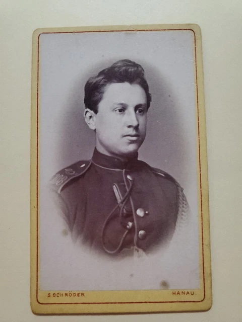 Antique CDV Photo of a Military Gentleman Carte de Visite German