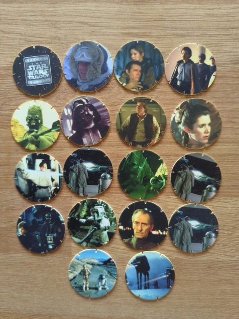 Star Wars Tazos Pog Vintage 1996 Collection Job Lot