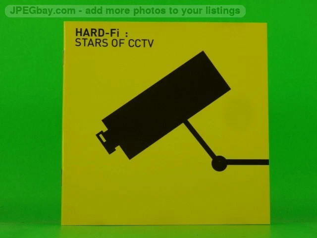 HARD-FI STARS OF CCTV (834) 11 Track CD Album Picture Sleeve