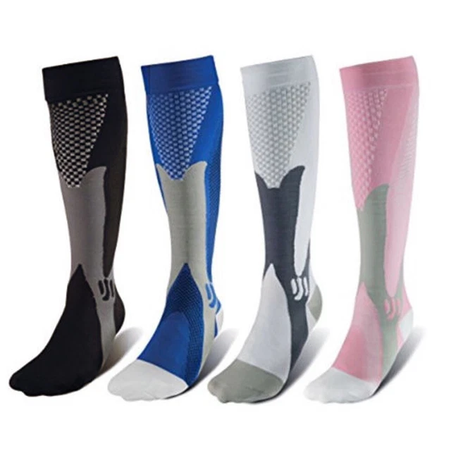 Socken Kalb Schienbein Sport Laufen Reiten Unisex Outdoor Fitness Kompression Heiß