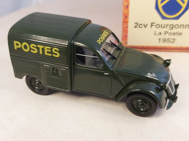 JRD France. Citroen 2cv camionnette. Années 50-60. 1/43