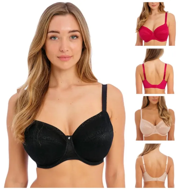 Fantasie Envisage Bra Mulberry Purple 34G Underwired Side Support Full Cup  6911 