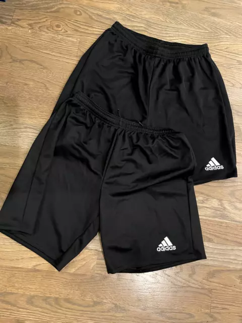 Adidas Climalite Soccer Shorts Youth Size XL- 2 Pairs