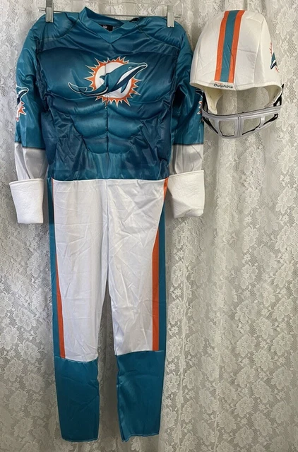 NFL Dolphins Football  player costume M new whit tag