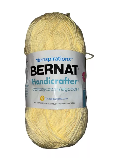 Bernat Handicrafter Cotton Yarn 400G/14 OZ, off White, Ecru Cotton