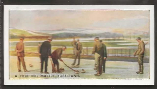 Edwards Ringer & Bigg-Sport & Spiele 1929-#20-Curling - Schottland