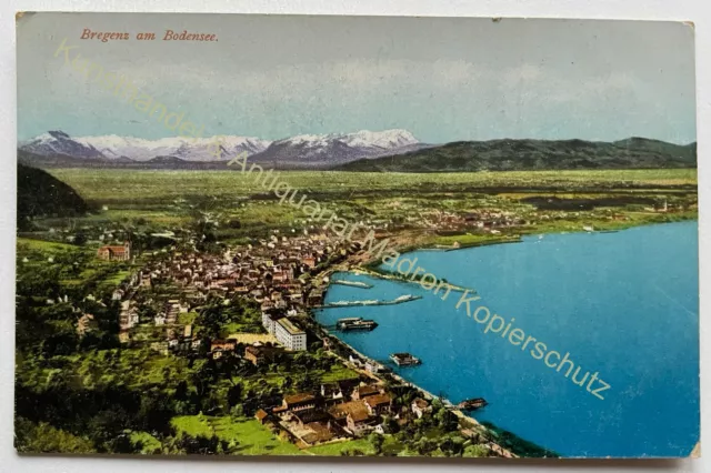 AK Bregenz Bodensee um 1910 Vorarlberg