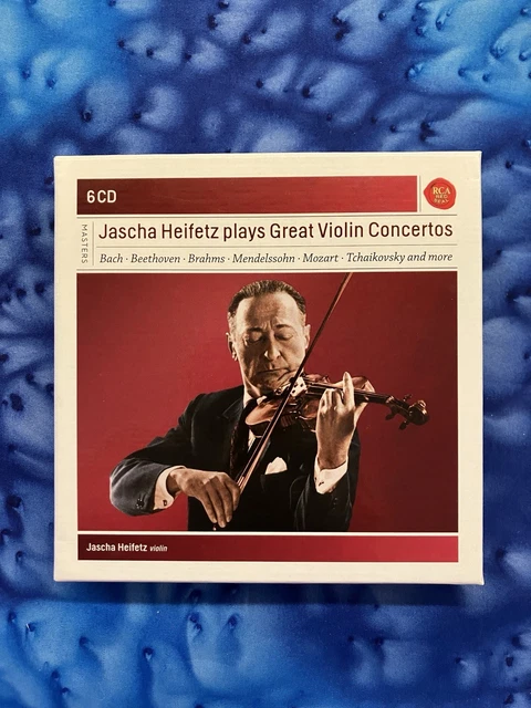 輸入CD Jascha Heifetz Jascha Heifetz Plays Bach, Vieuxtemps &amp;amp; Gruenberg CDVS1919  /00110 Jascha Heifetz Plays J.S. Bach - Amazon.com Music