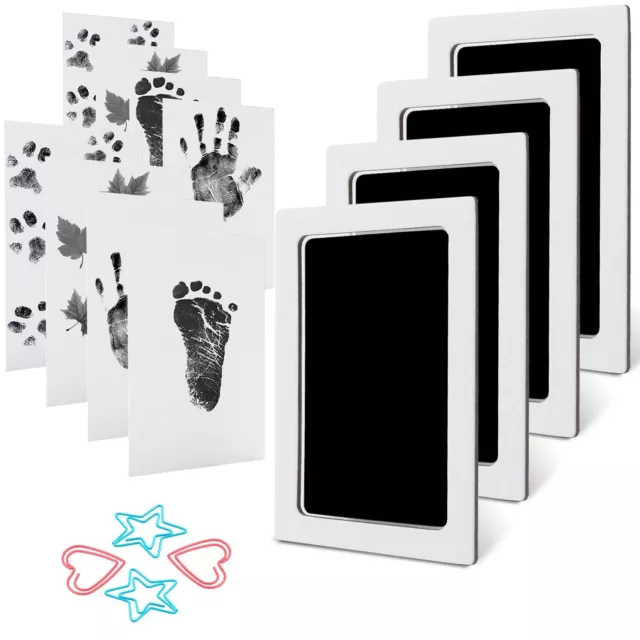 MengNi Baby Footprint Kit Hand Footprint Kit Dog Paw